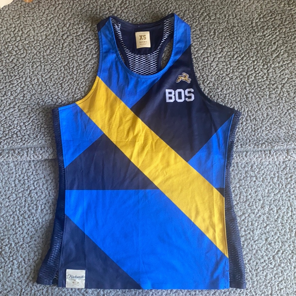 Boston Marathon Tracksmith singlet
